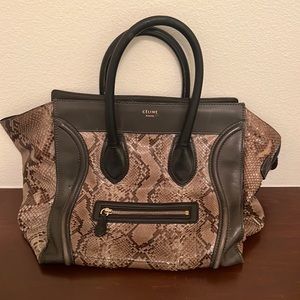 Celine Phyton Bag Medium Limited Edition
